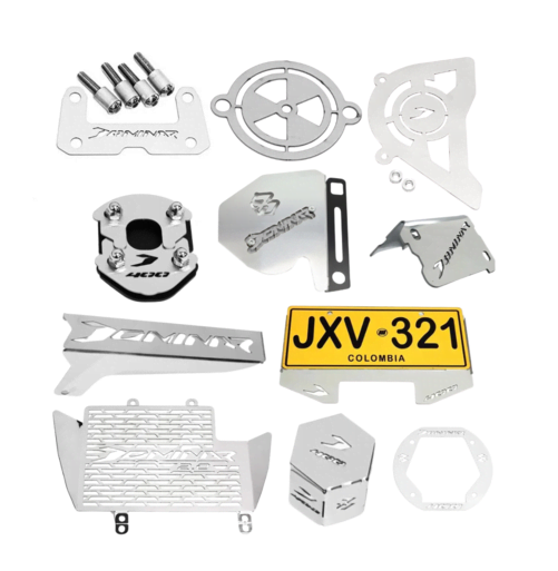 KIT DE ACCESORIOS DE LUJO PARA MOTO DOMINAR 400