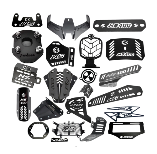 KIT DE ACCESORIOS DE LUJO PARA MOTO NS 400