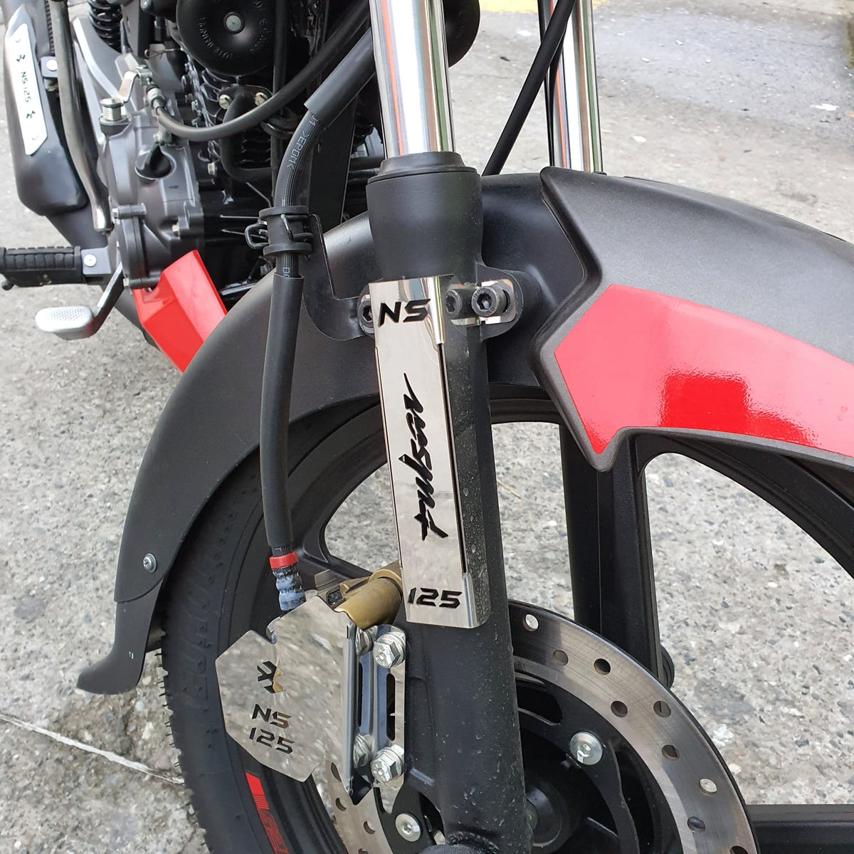 PROTECTOR LATERAL EN ALUMINIO LATERALES NS 125
