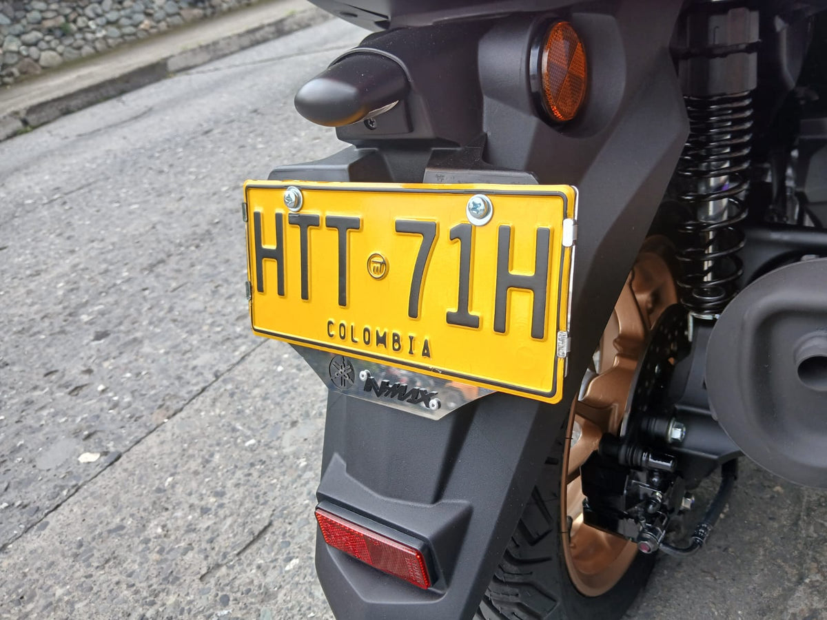 PORTA PLACAS NMAX 3D