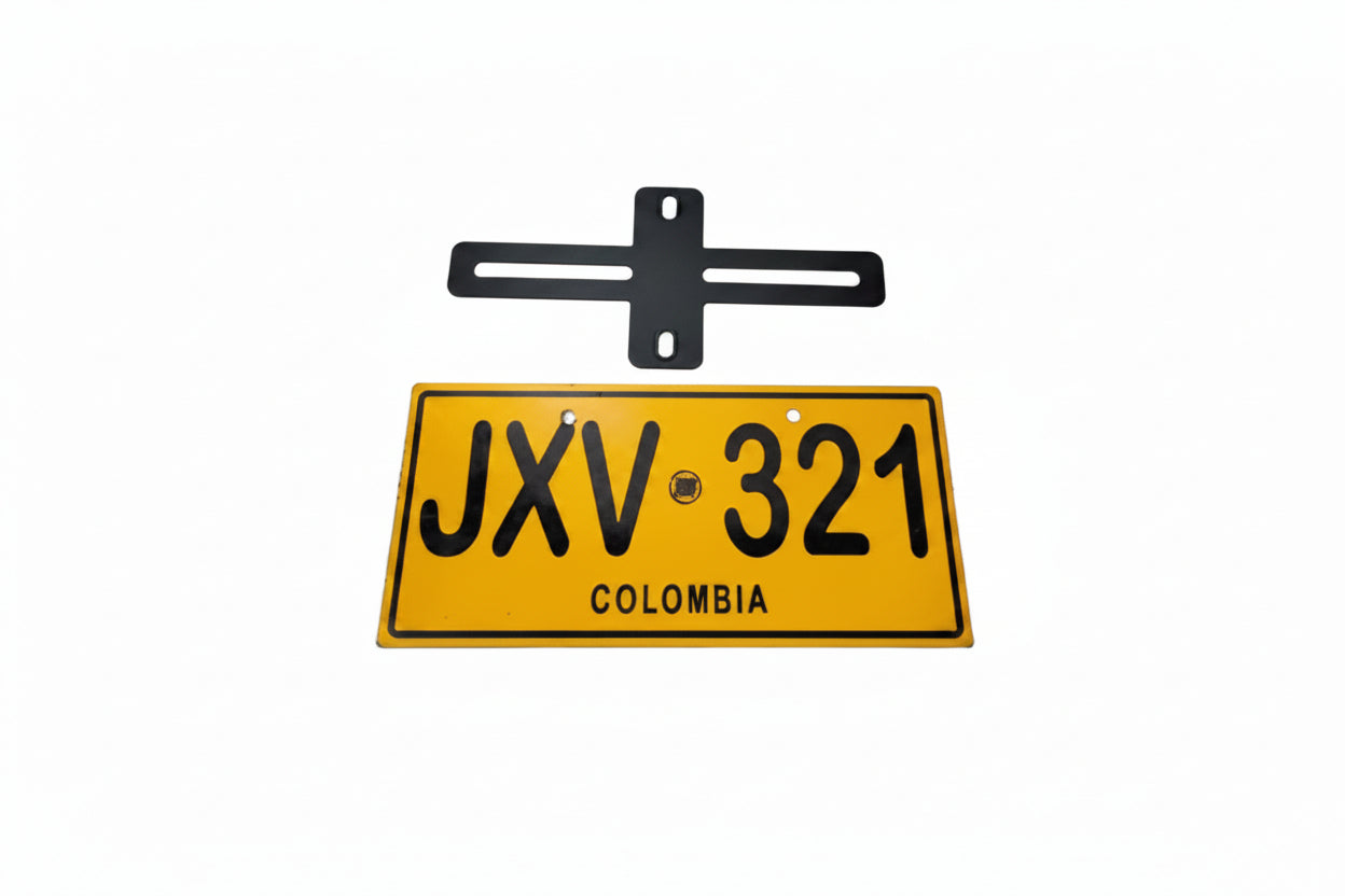 MONOBRAZO UNIVERSAL + PORTA PLACA