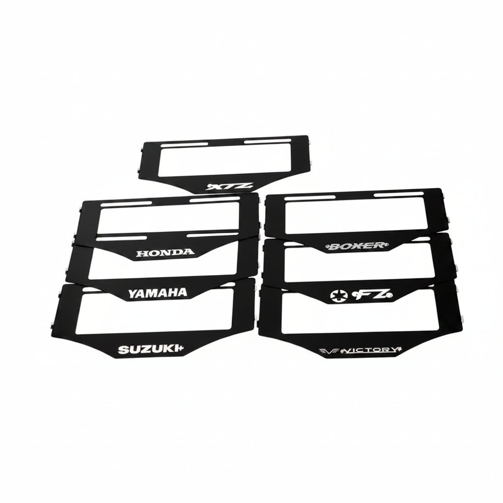 PORTA PLACA TODAS LAS MARCAS 3D