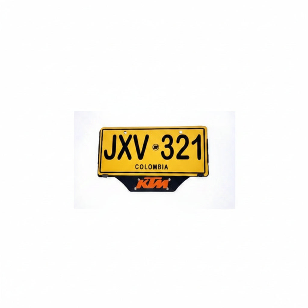 PORTAPLACA KTM